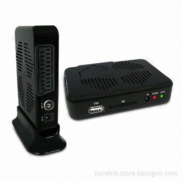 Mini SCART DVB-T Receiver, Supports Logic Channel Number